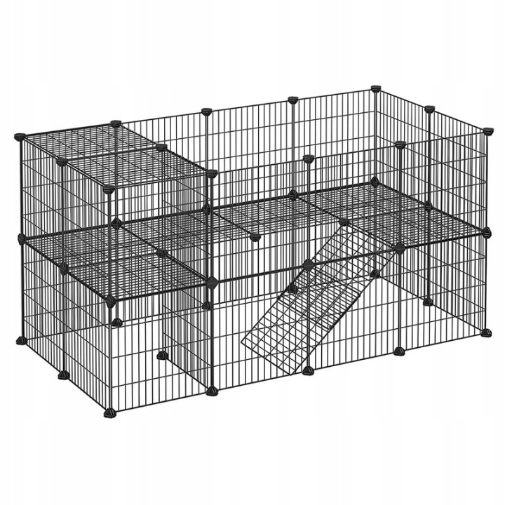 Wideshop ART-2279 ohrada pre králiky 143 × 71 × 46 cm